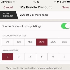 20% off 2 or more items!